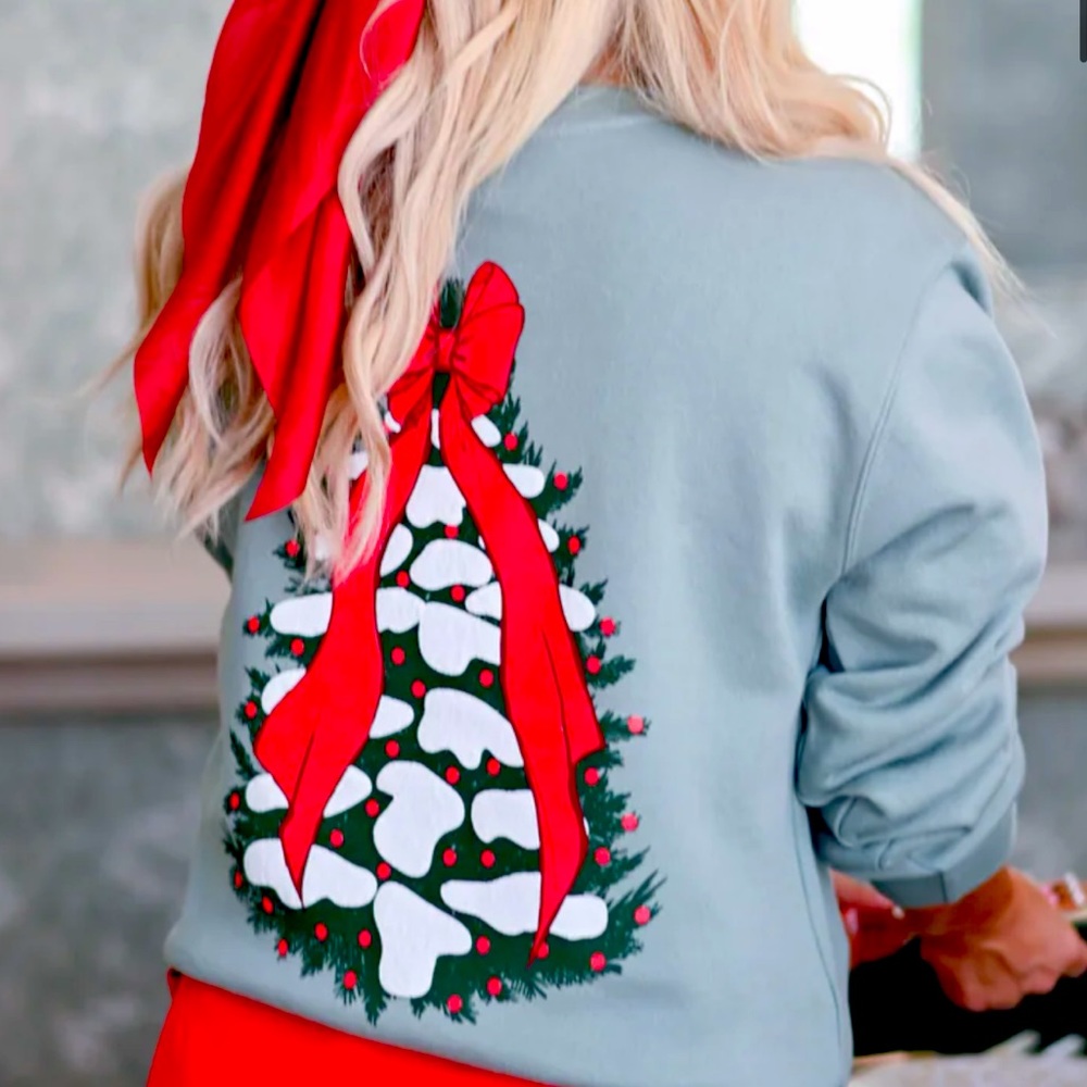 Brand new Holiday Tree Sweatshirt in size M